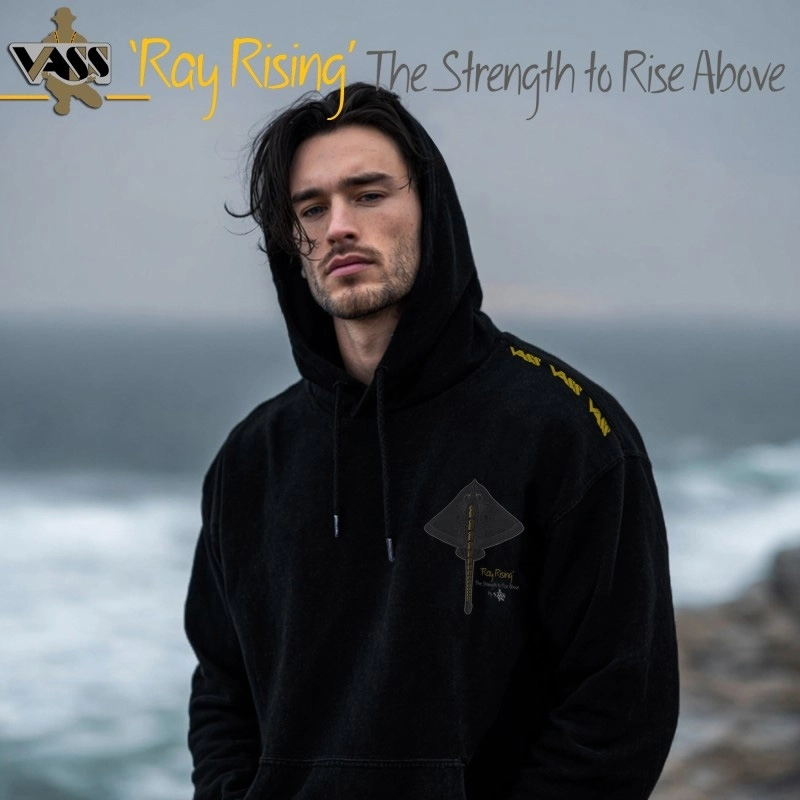Vass Ray Rising Hoodies